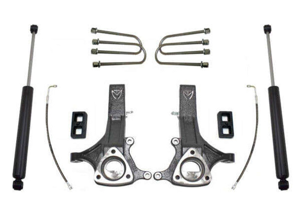 MaxTrac 4.5" Front/2" Rear Max Pro Lift Kit w/ MaxTrac Shocks (02-08 Dodge Ram 1500 | RWD) K882145