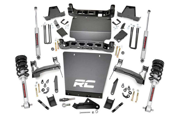 Rough Country 7" Lift Kit | Lifted Struts | N3 Shocks (14-16 Chevy Silverado/GMC Sierra 1500 | 4WD) 29833