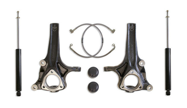 MaxTrac 4" Front/1.5" Rear Max Pro Lift Kit w/ MaxTrac Shocks (19-24 Ram 1500 | RWD | 6 Lug) K882741