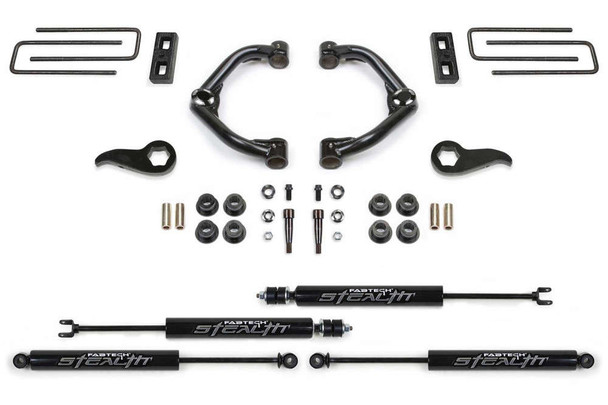 Fabtech 3.5" Uniball UCA Lift Kit W/ Stealth Shocks | 20-23 Chevrolet Silverado/GMC Sierra 3500HD 4WD K1181M Fabtech 3.5" Uniball UCA Lift Kit W/ Stealth Shocks | 20-23 Chevrolet Silverado/GMC Sierra 3500HD 4WD K1181M