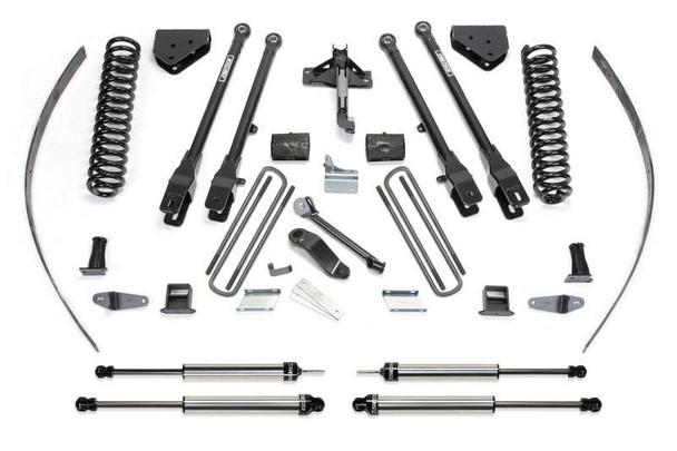 Fabtech 8" 4 Link System w/ Dirt Logic SS Shocks | 08-16 Ford F-250 4WD w/ Factory Overload K2126DL