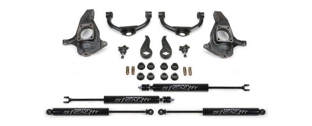 Fabtech 3.5" Ultimate System w/ Ball Joint UCA & Stealth Shocks | 11-19 Chevrolet/GMC 2500HD & 3500HD K1055M Fabtech 3.5" Ultimate System w/ Ball Joint UCA & Stealth Shocks | 11-19 Chevrolet/GMC 2500HD & 3500HD K1055M