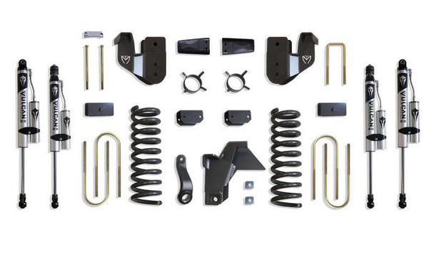 MaxTrac 4" Lift Kit With Vulcan Reservoir Shocks (19-24 Ram 3500/3500 Dually | 4WD | Diesel) K947541VR