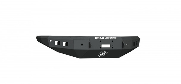 Road Armor Stealth Front Winch Bumper - Texture Black | WARN ZEON 10S/Smittybilt XRC 7161F0B