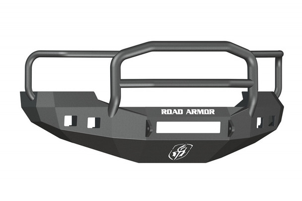 Road Armor Stealth Front Non-Winch Bumper w/ Lonestar Guard - Texture Black 605R5B-NW