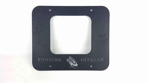 Fishbone Offroad Black Back Side Tailgate Plate FB31058 Fishbone Offroad Black Back Side Tailgate Plate FB31058