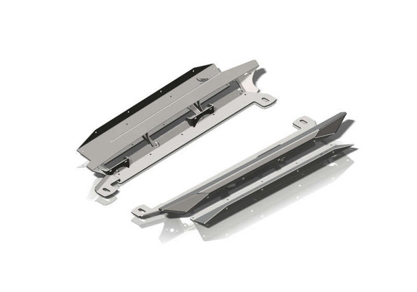 CrawlTek Black 2 Door Rocker Guard CWLJK41101