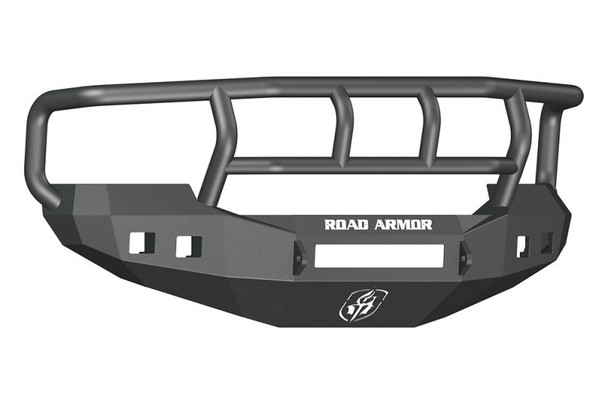 Road Armor Stealth Front Non-Winch Bumper w/ Titan II Guard Wide Flare - Texture Black 605R2B-NW