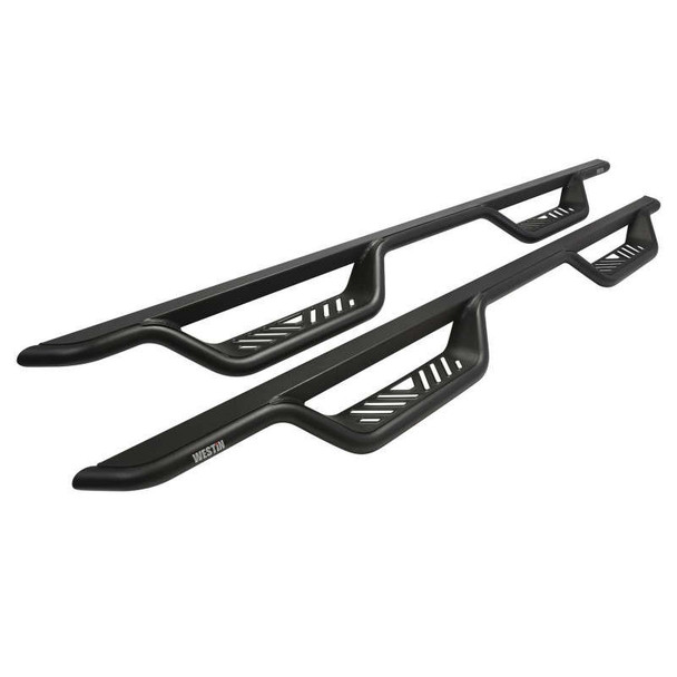 Westin Textured Black Outlaw Drop Nerf Step Bars 20-11335