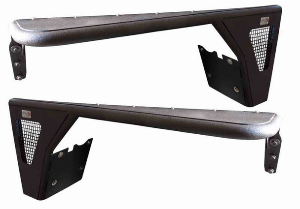 Fishbone Offroad Black Front Tube Fenders w/ No Flares FB23112 Fishbone Offroad Black Front Tube Fenders w/ No Flares FB23112