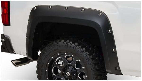 Bushwacker Pocket Style Fender Flare - Set of 4 - Matte Black 40960-02