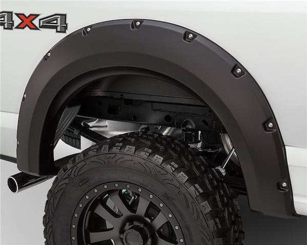 Bushwacker Fender Flares Max Coverage Pocket Style 2Pc Rear 40098-02