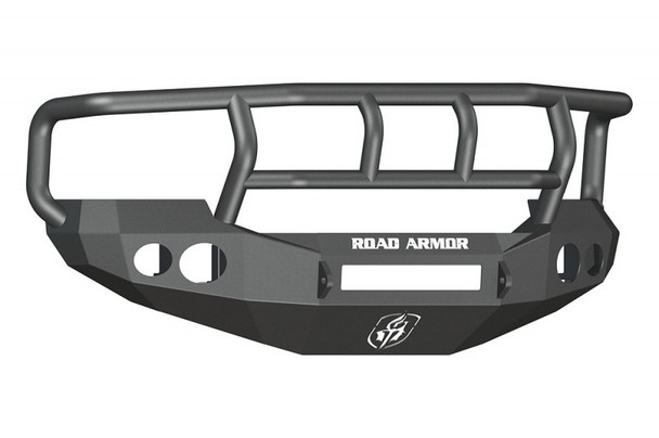Road Armor Stealth Front Non-Winch Bumper w/ Titan II Guard Wide Flare - Texture Black 60502B-NW