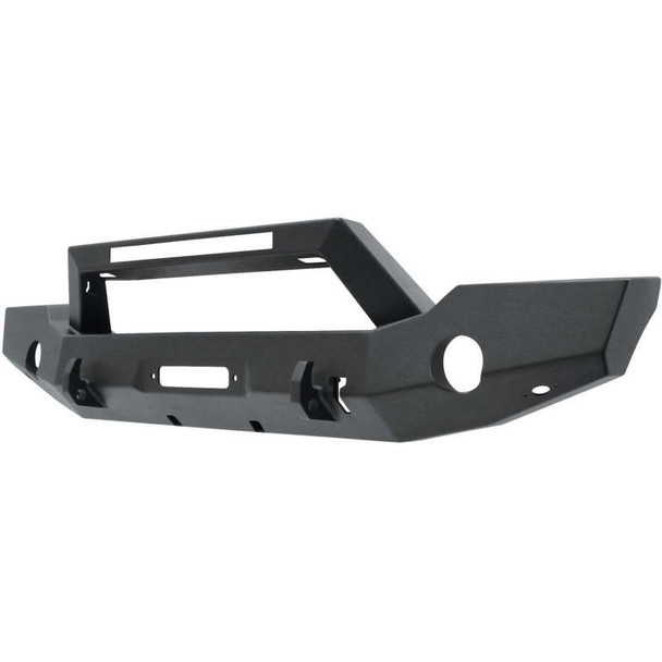 Westin Textured Black WJ2 Full Width Front Bumper w/LED Light Bar Mount 59-80125 Westin Textured Black WJ2 Full Width Front Bumper w/LED Light Bar Mount 59-80125