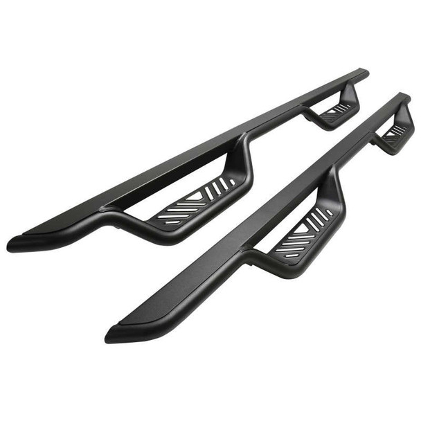 Westin Textured Black Outlaw Drop Nerf Step Bars 20-13945