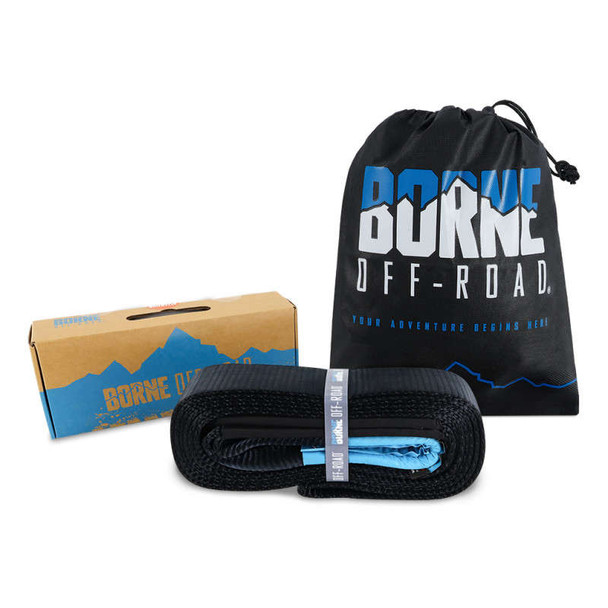 Borne Off-Road Tow Strap | 3" x 30' BNTW-3-30