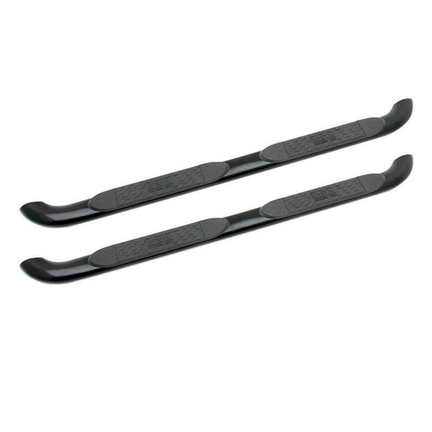 Westin Black Platinum 4 Oval Nerf Step Bars 21-3585