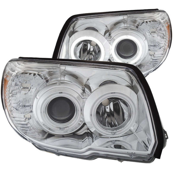 Anzo Projector Headlights w/U-Bar | Clear/Chrome 111321 Anzo Projector Headlights w/U-Bar | Clear/Chrome 111321