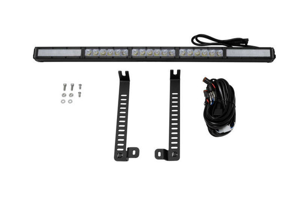 Diode Dynamics SS30 Single Stealth Lightbar Kit White Combo DD6760