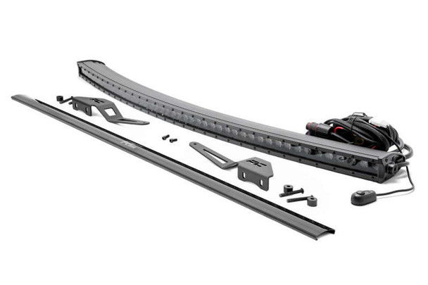 Rough Country LED Light | Windshield | 50"Black Series Single Row 71206