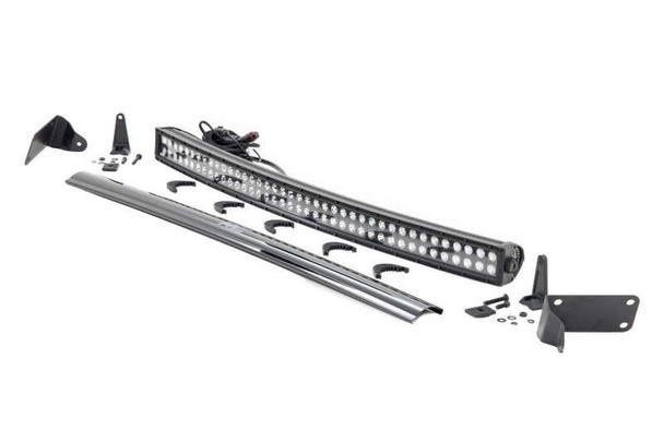 Rough Country LED Light | Bumper Mount | 40" Black Dual Row 70570B