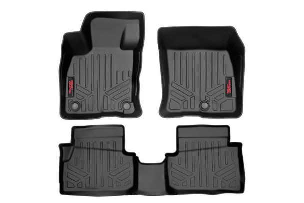 Rough Country Floor Mats | Front and Rear M-51100