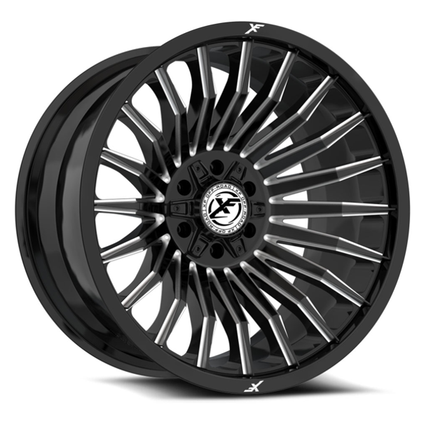 XF Offroad Wheels XF-231 Gloss Black Milled 18x9 0mm Offset 6x135,6x139.7 (6x5.5) XF Offroad Wheels XF-231 Gloss Black Milled 18x9 0mm Offset 6x135,6x139.7 (6x5.5)