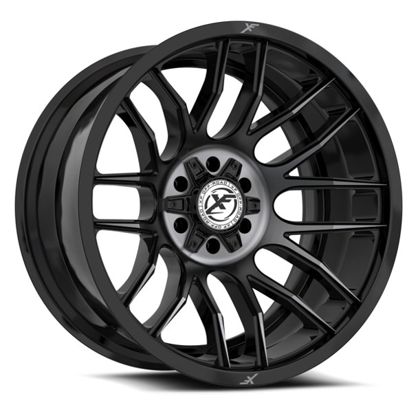 XF Offroad Wheels XF-232 Gloss Black Machined Titanium Double Dark Tint 22x12 -44mm Offset 5x127 (5x5),5x139.7 (5x5.5) | Fits Jeep Wrangler 07-Present and Jeep Gladiator XF Offroad Wheels XF-232 Gloss Black Machined Titanium Double Dark Tint 22x12 -44mm Offset 5x127 (5x5),5x139.7 (5x5.5) | Fits Jeep Wrangler 07-Present and Jeep Gladiator