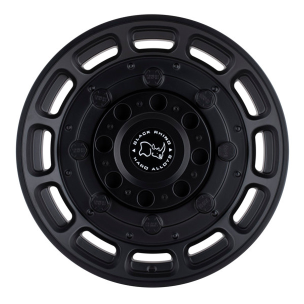 Black Rhino Wheels Warthog Matte Black 17x8.5 0mm Offset 6x120 Black Rhino Wheels Warthog Matte Black 17x8.5 0mm Offset 6x120