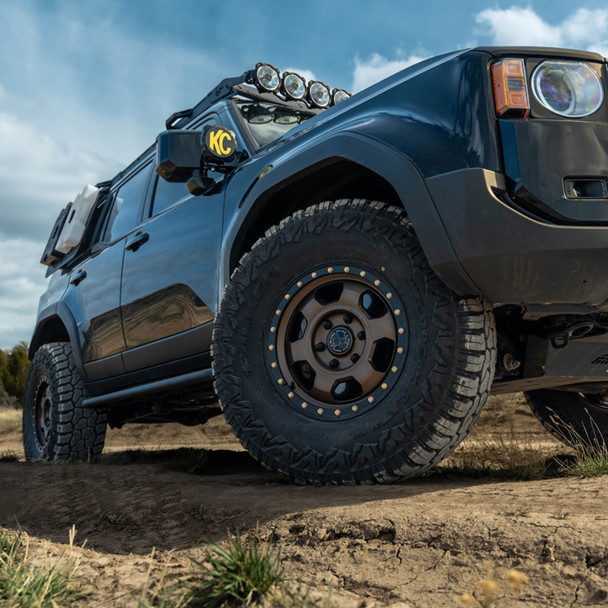 Black Rhino Wheels Trooper BR029 Burnt Bronze Matte Black Lip 17x8.5 -10mm Offset 5x127 (5x5) | Fits Jeep Wrangler 07-Present and Jeep Gladiator Black Rhino Wheels Trooper BR029 Burnt Bronze Matte Black Lip 17x8.5 -10mm Offset 5x127 (5x5) | Fits Jeep Wrangler 07-Present and Jeep Gladiator
