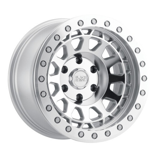 Black Rhino Wheels Primm Beadlock Silver with Mirror Face & Silver Bolts 17x8.5 0mm Offset 6x139.7 (6x5.5) Black Rhino Wheels Primm Beadlock Silver with Mirror Face & Silver Bolts 17x8.5 0mm Offset 6x139.7 (6x5.5)
