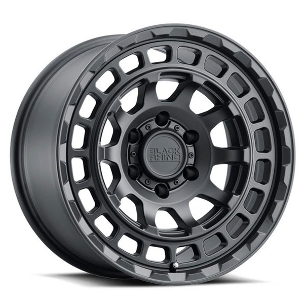 Black Rhino Wheels Chamber Matte Black 17x8.5 0mm Offset 6x114.3 (6x4.5)