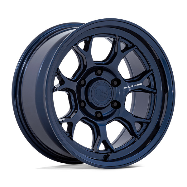 Black Rhino Wheels Etosha BR017 Gloss Midnight Blue 17x8.5 20mm Offset 5x127 (5x5) | Fits Jeep Wrangler 07-Present and Jeep Gladiator