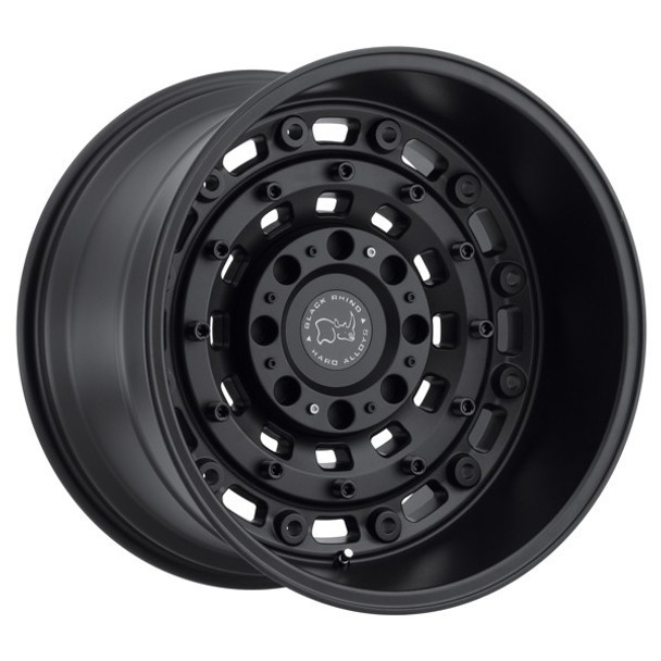 Black Rhino Wheels Arsenal Textured Matte Black 20x12 -44mm Offset 8x180