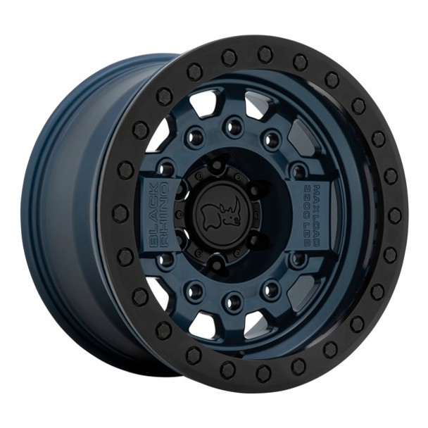 Black Rhino Wheels Avenger Beadlock Navy Blue with Black Hardware 17x8.5 -30mm Offset 6x139.7 (6x5.5) Black Rhino Wheels Avenger Beadlock Navy Blue with Black Hardware 17x8.5 -30mm Offset 6x139.7 (6x5.5)
