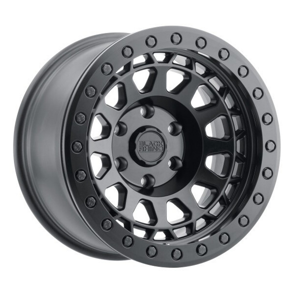 Black Rhino Wheels Primm Beadlock Matte Black with Black Bolts 17x8.5 0mm Offset 6x139.7 (6x5.5) Black Rhino Wheels Primm Beadlock Matte Black with Black Bolts 17x8.5 0mm Offset 6x139.7 (6x5.5)