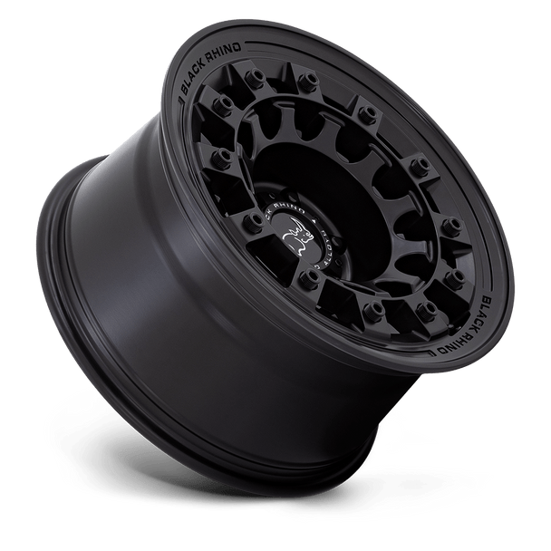 Black Rhino Wheels Fuji BR004 Matte Black 17x9 -12mm Offset 6x139.7 (6x5.5)