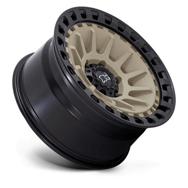 Black Rhino Wheels Barrage BR009 Desert Sand On Matte Black 18x9 0mm Offset 6x139.7 (6x5.5) Black Rhino Wheels Barrage BR009 Desert Sand On Matte Black 18x9 0mm Offset 6x139.7 (6x5.5)