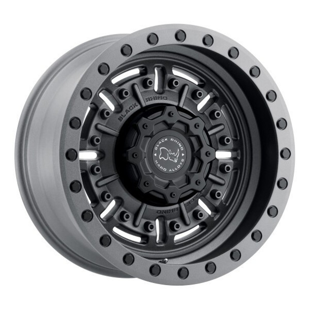 Black Rhino Wheels Abrams Textured Matte Gunmetal 17x8.5 0mm Offset 6x139.7 (6x5.5) Black Rhino Wheels Abrams Textured Matte Gunmetal 17x8.5 0mm Offset 6x139.7 (6x5.5)