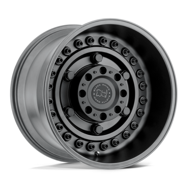Black Rhino Wheels Armory Gun Black 17x9.5 -18mm Offset 5x127 (5x5),5x139.7 (5x5.5) | Fits Jeep Wrangler 07-Present and Jeep Gladiator Black Rhino Wheels Armory Gun Black 17x9.5 -18mm Offset 5x127 (5x5),5x139.7 (5x5.5) | Fits Jeep Wrangler 07-Present and Jeep Gladiator