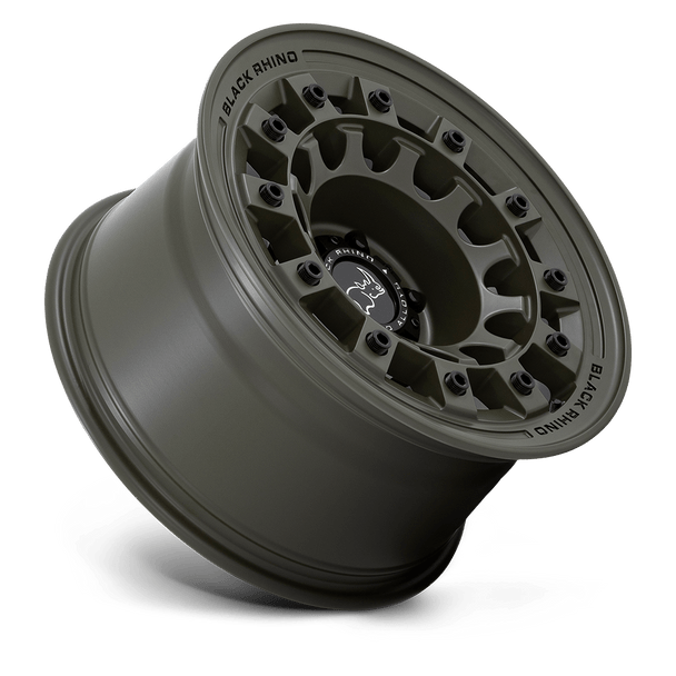 Black Rhino Wheels Fuji BR004 Olive Drab Green 17x8 30mm Offset 5x114.3 (5x4.5)