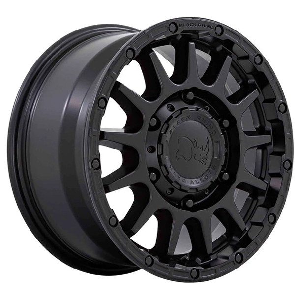 Black Rhino Wheels Sequoia Matte Black 16x8 38mm Offset 6x139.7 (6x5.5) Black Rhino Wheels Sequoia Matte Black 16x8 38mm Offset 6x139.7 (6x5.5)