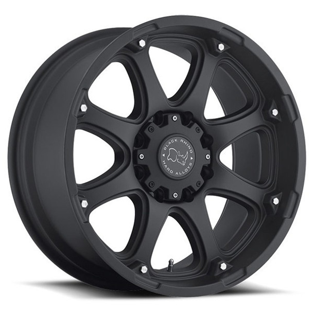 Black Rhino Wheels Glamis Matte Black 17x9 -12mm Offset 8x165.1 (8x6.5) Black Rhino Wheels Glamis Matte Black 17x9 -12mm Offset 8x165.1 (8x6.5)