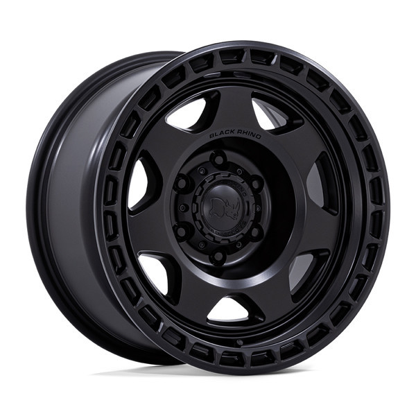 Black Rhino Wheels Voyager BR018 Matte Black 17x8.5 -10mm Offset 5x127 (5x5) | Fits Jeep Wrangler 07-Present and Jeep Gladiator