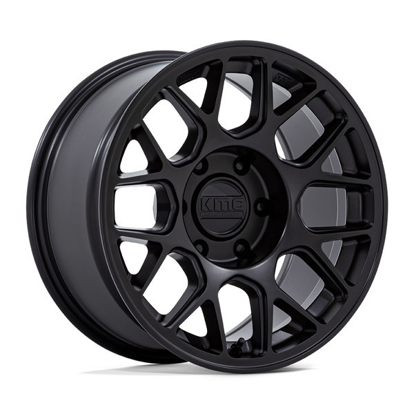 KMC Wheels Hatchet KM730 Matte Black 17x8.5 25mm Offset 6x139.7 (6x5.5)