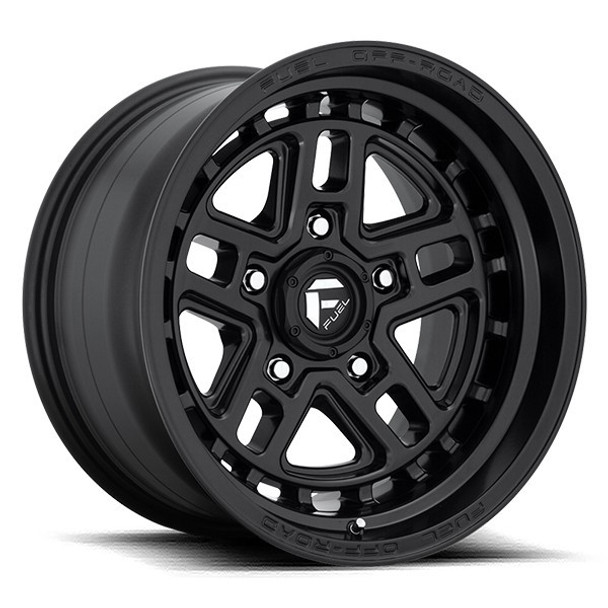 Fuel Offroad Wheels Nitro D667 Matte Black 17x9 -12mm Offset 6x139.7 (6x5.5)