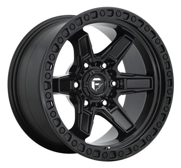 Fuel Offroad Wheels Kicker D697 Matte Black 17x9 1mm Offset 6x139.7 (6x5.5)