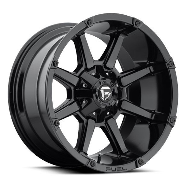Fuel Offroad Wheels Coupler D575 Gloss Black 17x9 -12mm Offset 6x135,6x139.7 (6x5.5)