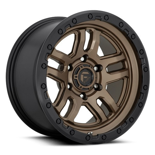 Fuel Offroad Wheels Ammo D702 Matte Bronze Black Bead Ring 17x9 -12mm Offset 6x139.7 (6x5.5) Fuel Offroad Wheels Ammo D702 Matte Bronze Black Bead Ring 17x9 -12mm Offset 6x139.7 (6x5.5)