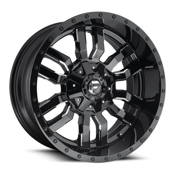 Fuel Offroad Wheels Sledge D595 Gloss Black Milled 20x9 1mm Offset 6x135,6x139.7 (6x5.5) Fuel Offroad Wheels Sledge D595 Gloss Black Milled 20x9 1mm Offset 6x135,6x139.7 (6x5.5)
